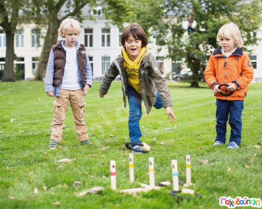 Ξύλινο παιχνίδι κρίκων - Ring Toss