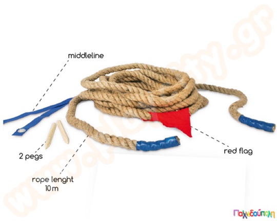 Σχοινί διελκυστίνδας 10 μέτρα - Tug of War