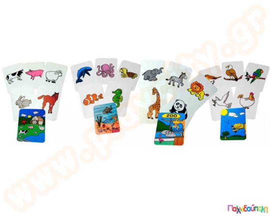 Ζώα και περιβάλλον τους ECO 24 τεμάχια