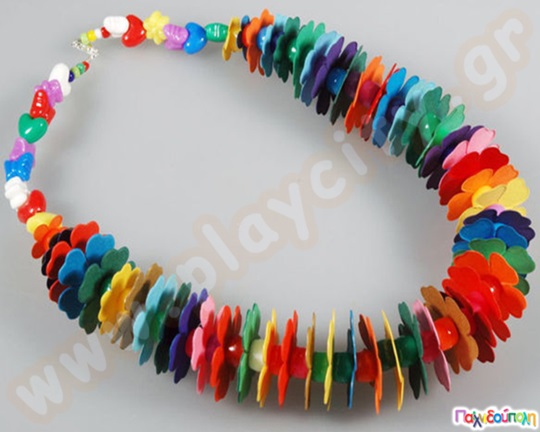 Χάρτινα λουλούδια 3600 τμχ. σε 3 μεγέθη και χρώματα