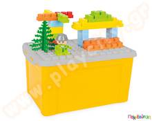 Τουβλάκια Master με αξεσουάρ σε παιχνιδόκουτο 191 τμχ.  Πλαστικά Παιχνίδια Κατασκευών με Τουβλάκια