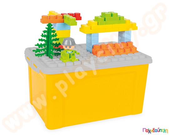 Τουβλάκια Master με αξεσουάρ σε παιχνιδόκουτο 191 τμχ.