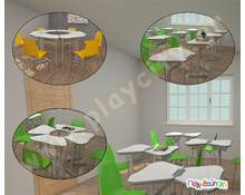 Θρανίο μονοθέσιο  Ξύλινα Παιδικά Τραπεζάκια