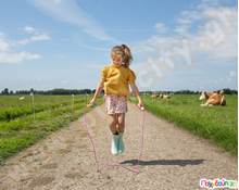 Σχοινάκι γυμναστικής ροζ 2 μέτρα  Όργανα Γυμναστικής - Αθλητικός Εξοπλισμός