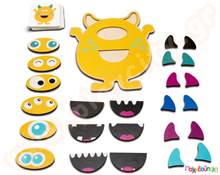 Συναρμολόγησε το τερατάκι  Εκπαιδευτικά Παιχνίδια Λεπτής Κινητικότητας