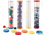 Εκπαιδευτικό παιχνίδι STEM Αισθητηριακοί σωλήνες Σετ 4 τεμαχίων