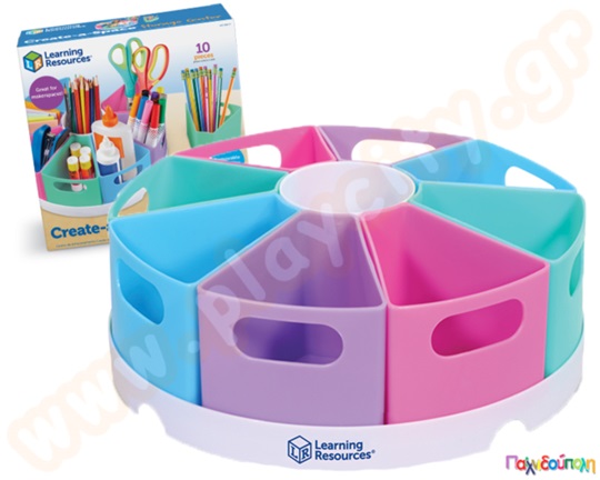 Αποθηκευτικό κέντρο υλικών χειροτεχνίας Pastel