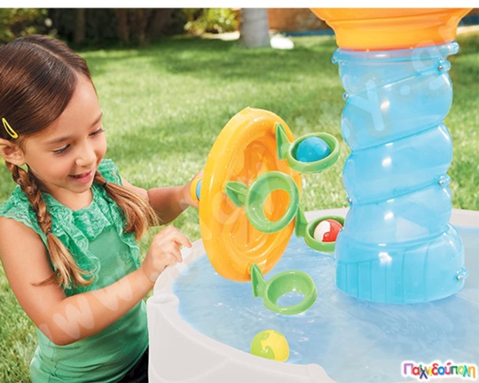 Τραπέζι νερού περιστρεφόμενο τούνελ Little Tikes