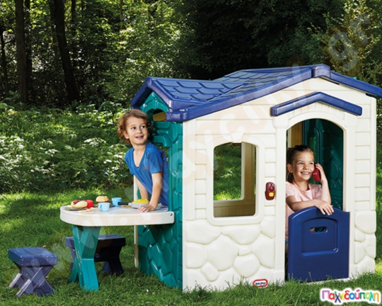 Πλαστικό παιδικό σπιτάκι Καλύβα Πικ-Νικ Little Tikes