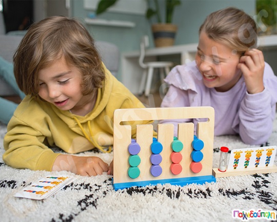 Ταμπλό παζλ καμηλοπάρδαλη - Giraffe Challenge