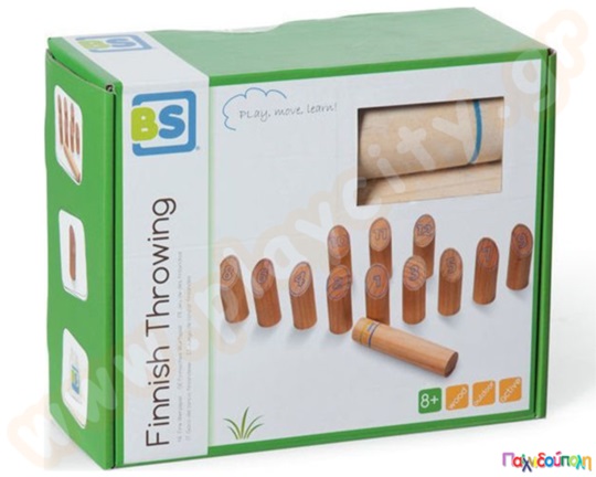 Παιχνίδι ρίψης ξύλινων στόχων - Finnish Throwing Game