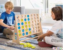 Γιγάντιο σκορ 4 ξύλινο στη σειρά - Score 4  Επιδαπέδια Παιχνίδια