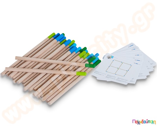 Παζλ Με Σπίρτα Και Κάρτες