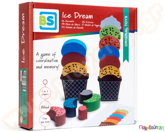 Ισορρόπησε το παγωτό