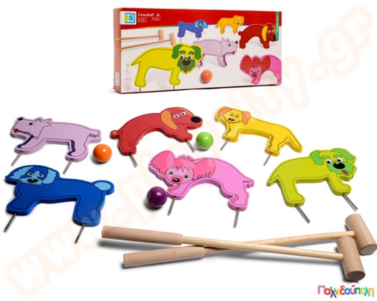 Κροκέ με σκυλάκια - Crocket Jr. - Dogs