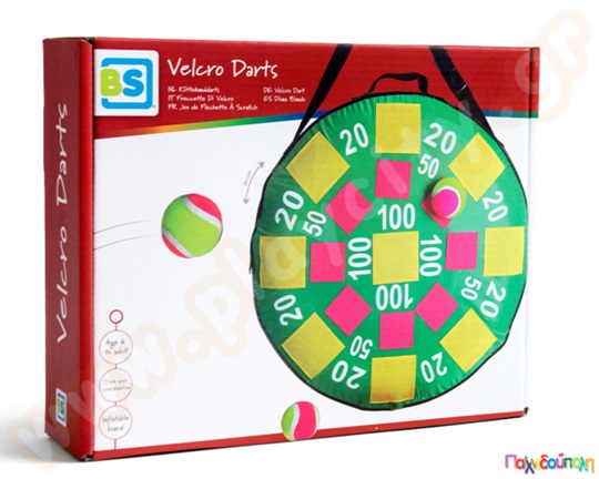 Στόχος βέλκρο με μπαλάκια