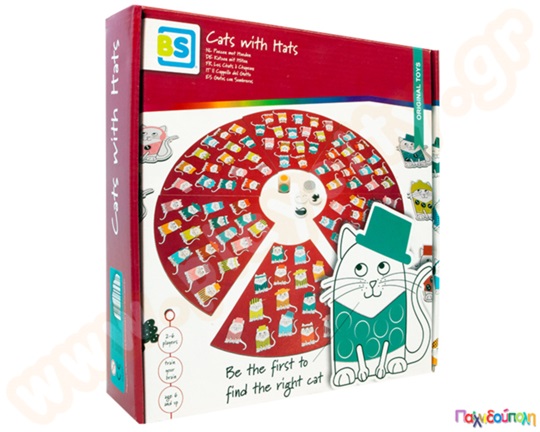 Επιτραπέζιο παιχνίδι γατούλες με καπέλα