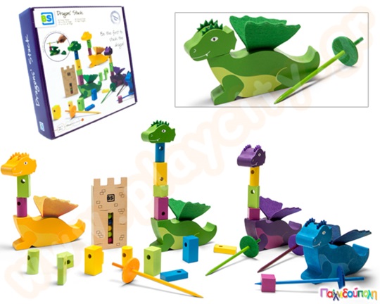 Τουβλάκια στοίβαξης δράκου