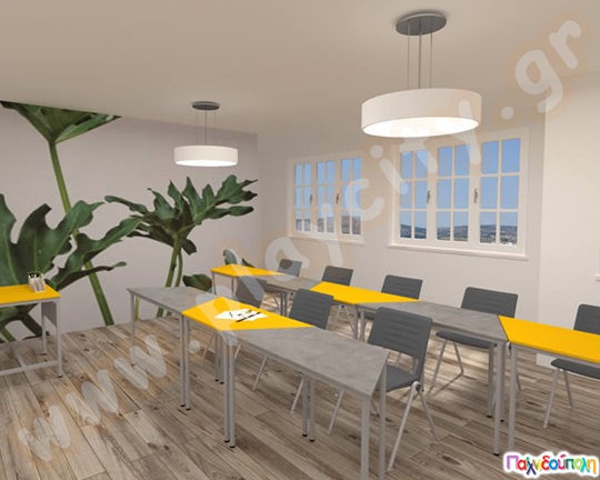 Πολυμορφική σύνθεση θρανίου