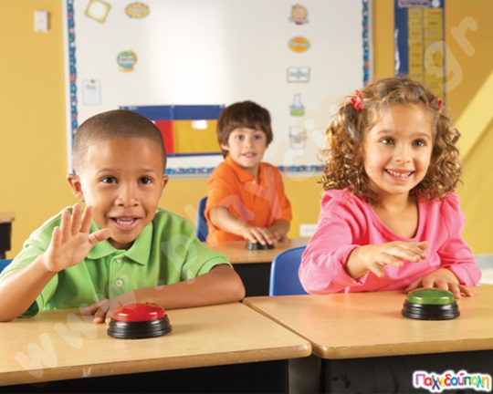 Εκπαιδευτικό Παιχνίδι Buzzers με φώτα και ήχους Σετ 4 τεμάχια