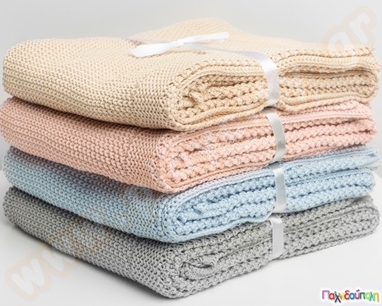 Κουβέρτα παιδική μπλε 80x100 εκ.