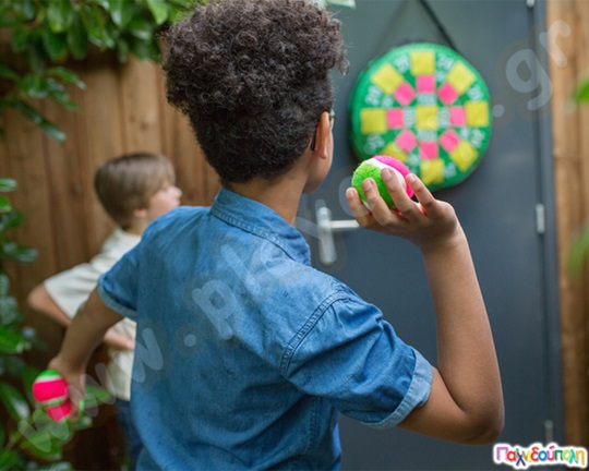 Στόχος βέλκρο με μπαλάκια