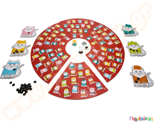 Επιτραπέζιο παιχνίδι γατούλες με καπέλα