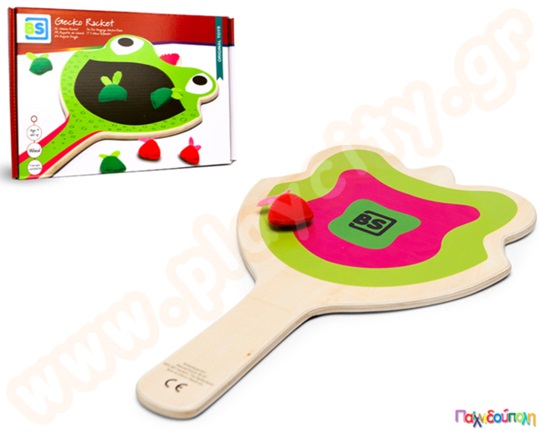 Ρακέτα βατραχάκι με 8 Μπαλάκια-Μύγες