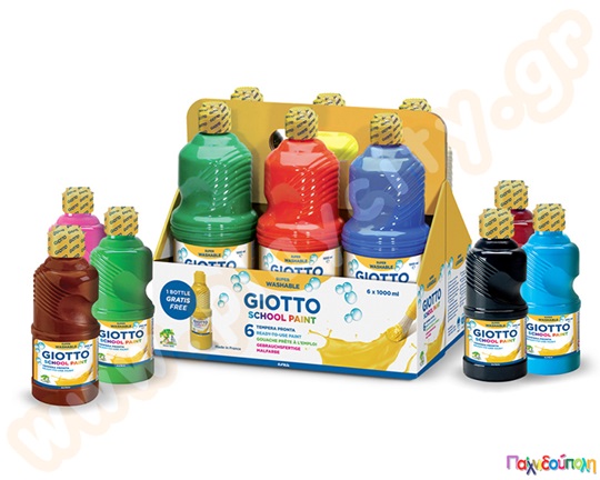 Τέμπερα GIOTTO σε μπουκάλι 1000 ml