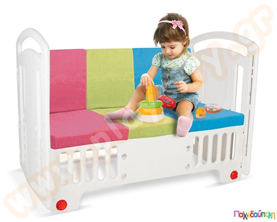 Ρυθμιζόμενο πλαστικό πάρκο - καναπές