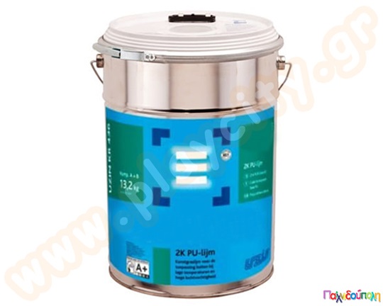 Κόλλα πολυουρεθάνης δύο συστατικών 13,20 κιλά για δάπεδο καουτσούκ