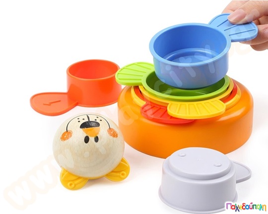 Κούπες στοίβαξης ζωάκι