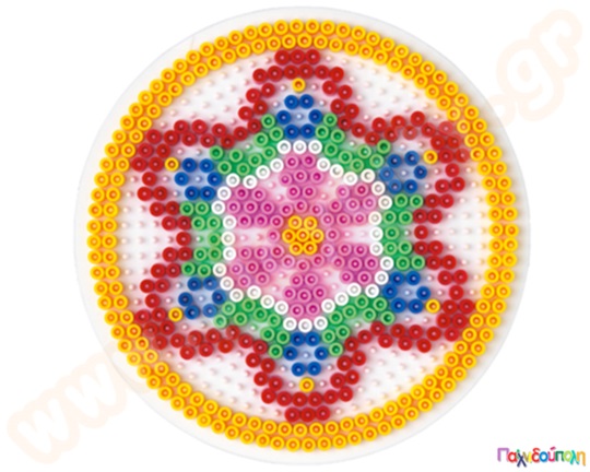 Κάδρο μεγάλος κύκλος διαφανής για χάντρες 5 mm HAMA