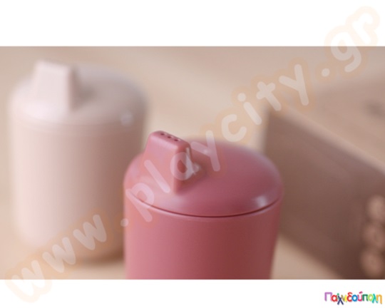 Ποτηράκια με καπάκι στόμιο για βρέφη BIO σετ 2 τεμαχίων