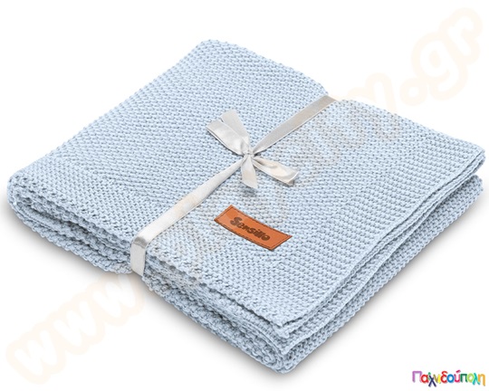 Κουβέρτα παιδική μπλε 80x100 εκ.