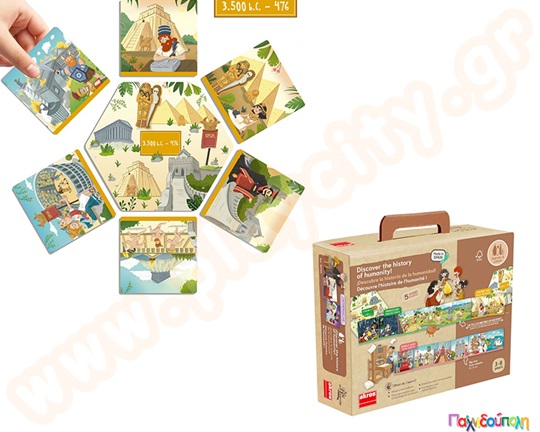 Ανακαλύψτε την ιστορία της ανθρωπότητας