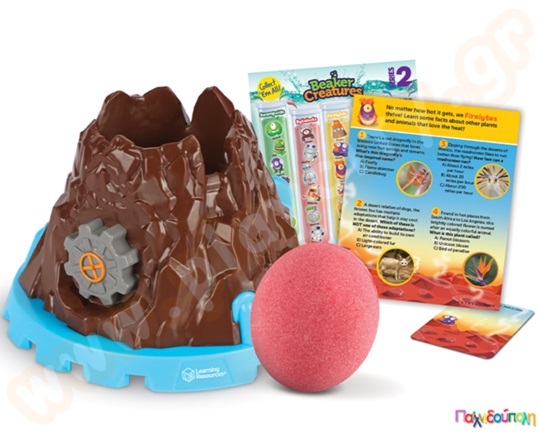 Εκπαιδευτικό παιχνίδι STEM Ηφαίστειο πειραμάτων - Beaker Creatures