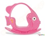 Πλαστική Τραμπάλα Κουνιστό Ψαράκι Ροζ