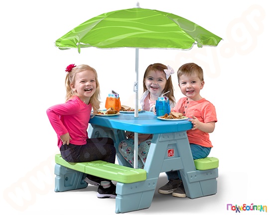 Τραπέζι εξοχής με ομπρέλα Sun n Shade Step2