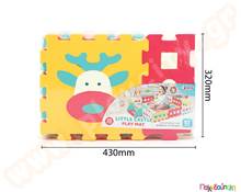 Ελαστικές πλάκες EVA ζωάκια και σχήματα με ανυψωμένη οριοθέτηση  Δάπεδα Ασφαλείας Παιδικού Δωματίου