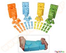 Κατασκευαστικό σετ με 88 γιγαντότουβλα  Επιδαπέδια Παιχνίδια