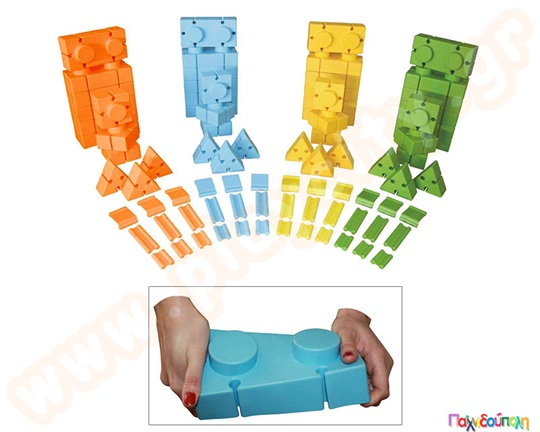 Κατασκευαστικό σετ με 88 γιγαντότουβλα