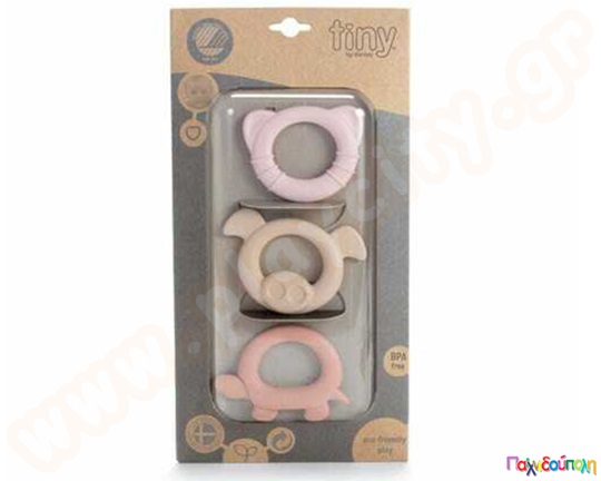 Δαχτυλίδια οδοντοφυΐας (θερμά χρώματα)