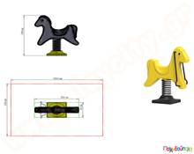 Τραμπάλα - Ελατήριο Αλογάκι  Τραμπάλες - Ελατήρια