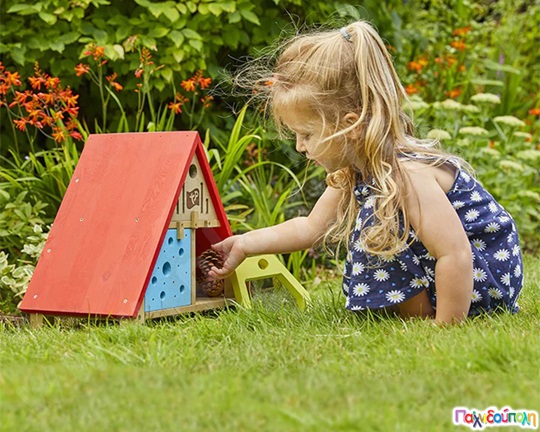 Ξύλινη τσουλήθρα εσωτερικού χώρου