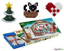 Σετ Χριστουγεννιάτικο Ημερολόγιο 5000 χάντρες 5mm  Πλαστικά Παιχνίδια Κατασκευών με Χάντρες Midi HAMA