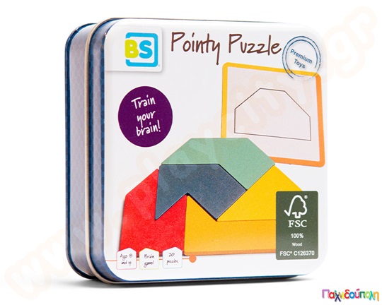 Παζλ με μυτερά τουβλάκια - Pointy Puzzle