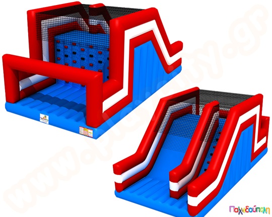 Φουσκωτό Παιχνίδι Τσουλήθρα Αναρριχητής (με 2 blowers)