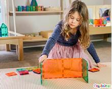 Μαγνητικά τουβλάκια κατασκευών Connetix Square Pack Σετ 40 τεμάχια  Μαγνητικά Παιχνίδια Κατασκευών