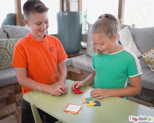 Παζλ με μυτερά τουβλάκια - Pointy Puzzle